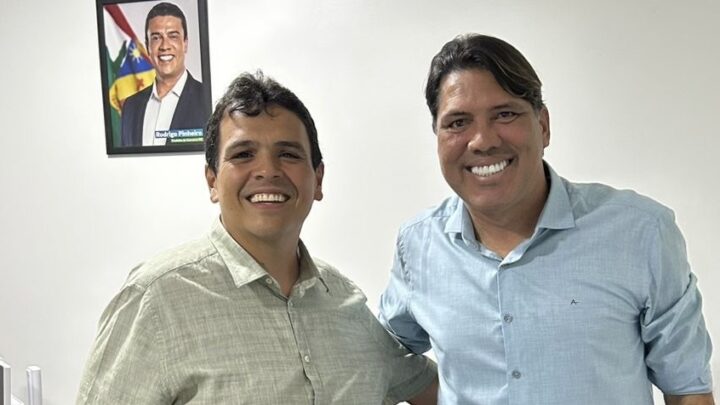 Vereador Júnior Letal realiza visita produtiva ao secretário de Governo, Gilvan Calado