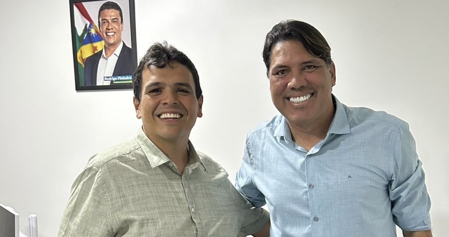 Vereador Júnior Letal realiza visita produtiva ao secretário de Governo, Gilvan Calado