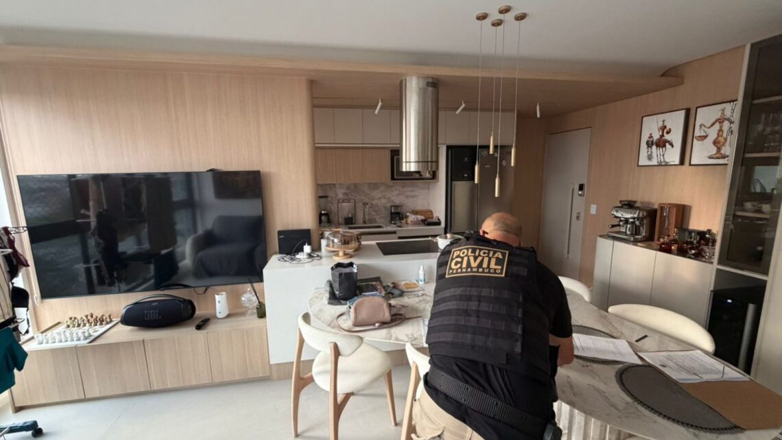 Suspeitos de tráfico e lavagem de dinheiro são alvo de operação da Polícia Civil de Pernambuco