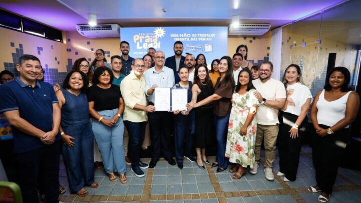 Governadora Raquel Lyra lança 8ª edição do projeto Praia Legal para combater o trabalho infantil