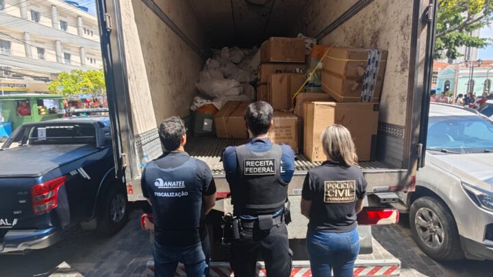 Receita Federal apreende cerca de R$ 4 milhões em eletrônicos falsificados