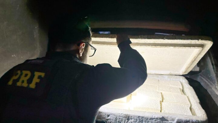 PRF apreende 180 Kg de queijo sem refrigeração