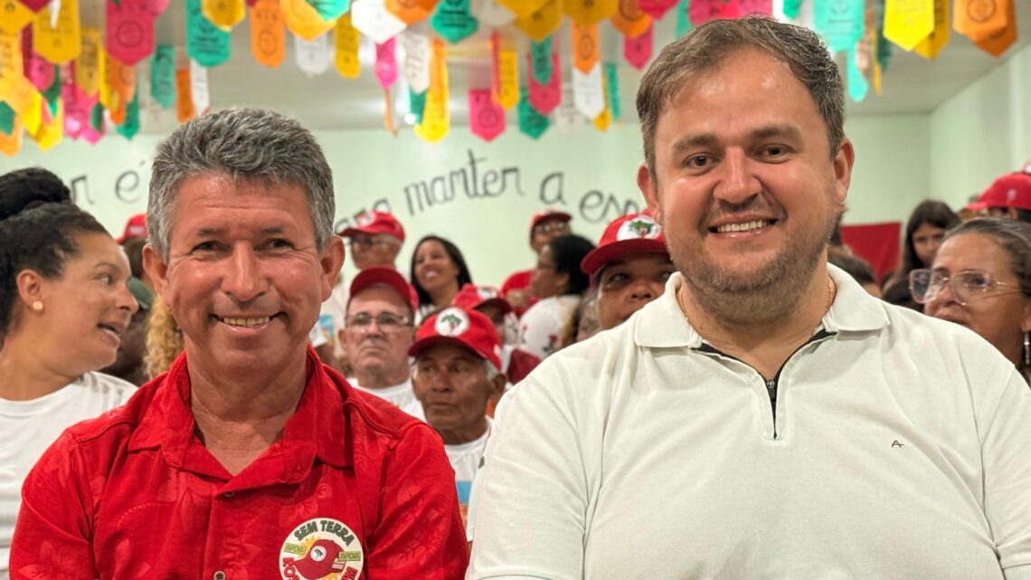 Vereador Edilson do MST declara apoio a Anderson Luiz para deputado estadual e Rosa Amorim para deputada federal