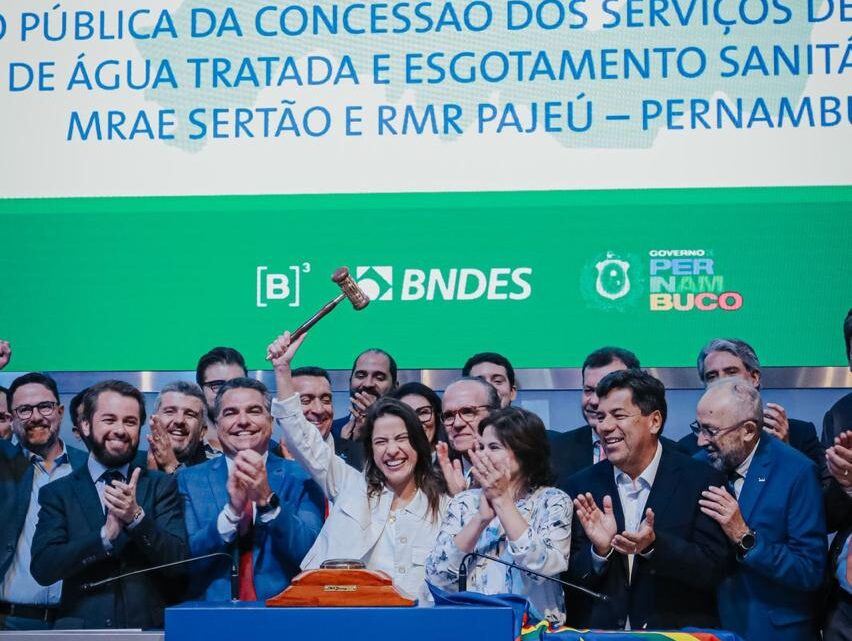 Concessão da Compesa supera expectativas e Estado terá R$ 23,2 bilhões para investir em água e saneamento