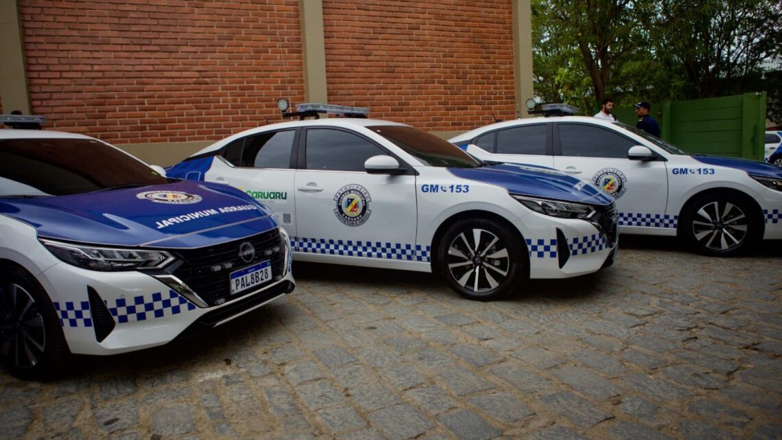 Caruaru reforça segurança pública com entrega de viaturas à Guarda Municipal