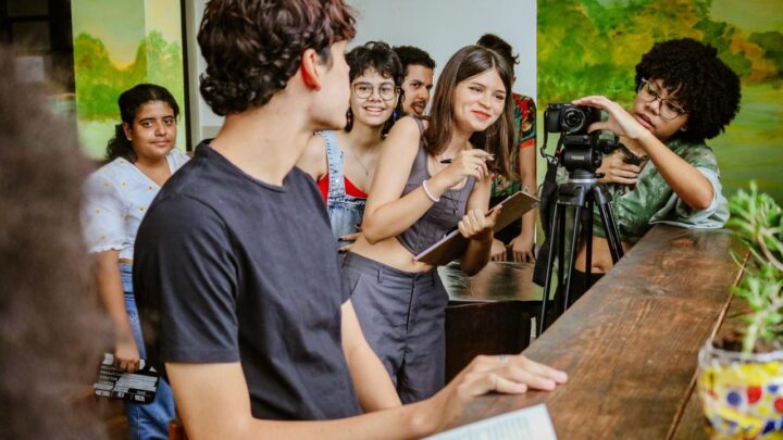 Trela Audiovisual realiza curso gratuito de cinema para adolescentes em Caruaru