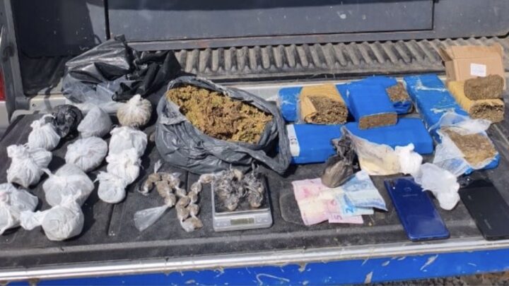 PM apreende drogas e detém suspeito em Caruaru