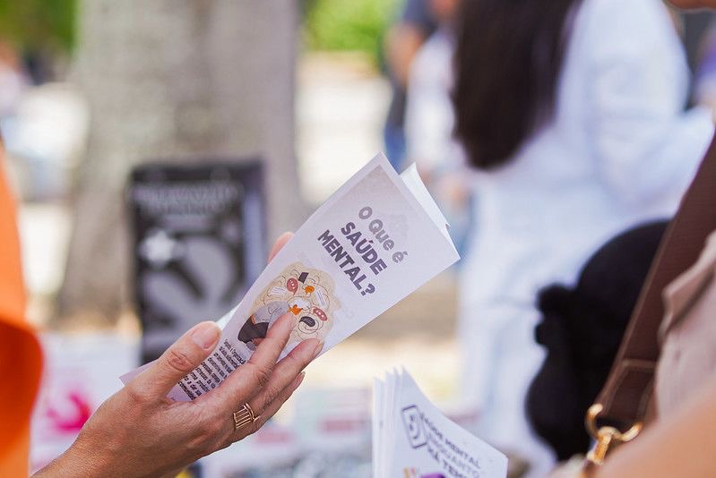 Janeiro Branco com ações de cuidado com a saúde mental em Caruaru