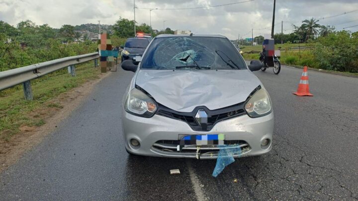 Homem morre atropelado embaixo de viaduto