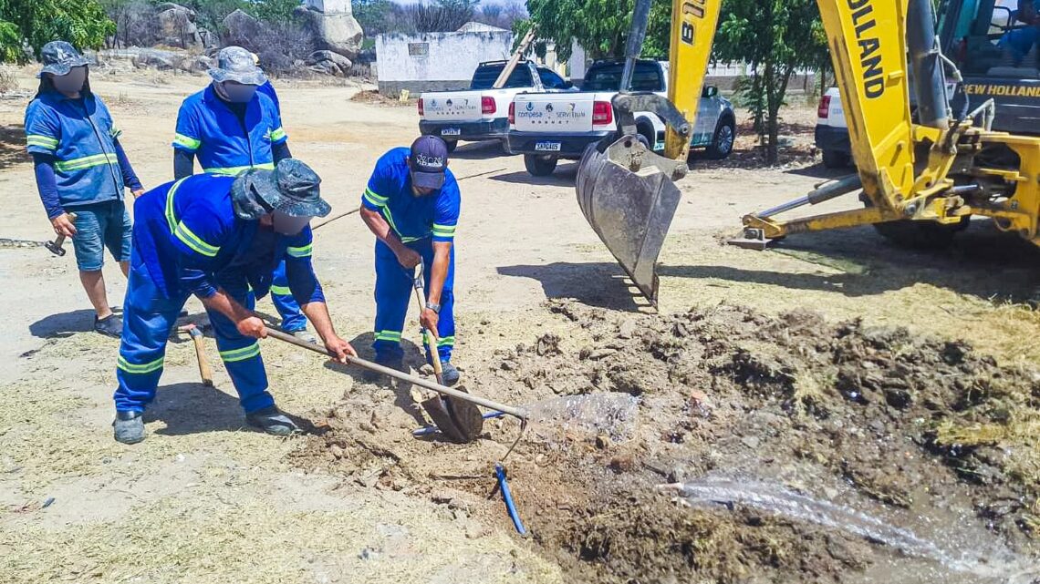Localidades da Zona Rural de Caruaru voltam a ter água, após retirada de ligações clandestinas