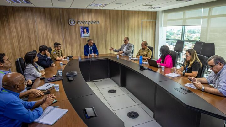 Compesa fortalece estratégias de segurança e combate ao furto de água em parceria com a SDS