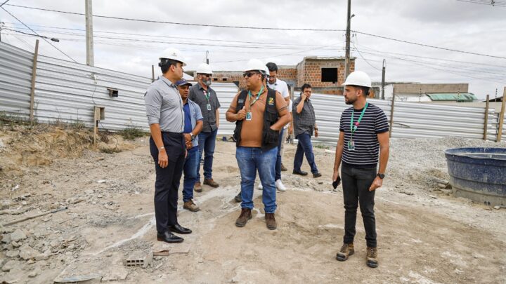 Prefeito Rodrigo Pinheiro visita obras de UBSs em execução nos bairros Cidade Alta e São José