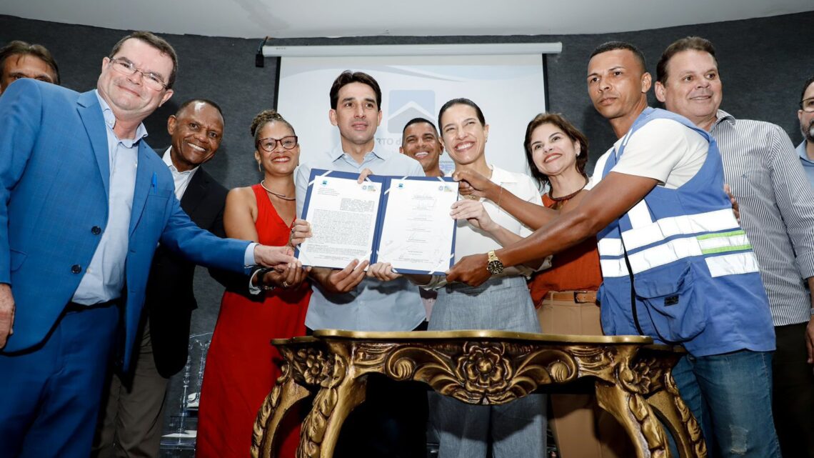 Com investimento de R$ 100 milhões, governadora Raquel Lyra e ministro Silvio Costa Filho autorizam dragagem do Porto do Recife