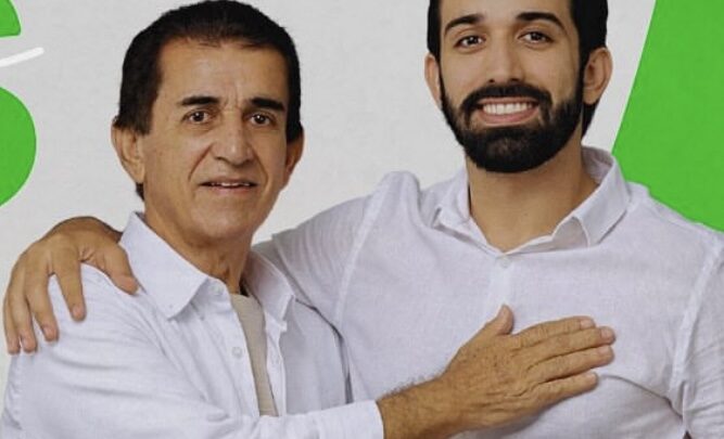 Vereador Hugo Leonardo celebra aniversário de 80 anos do pai, Leonardo Chaves