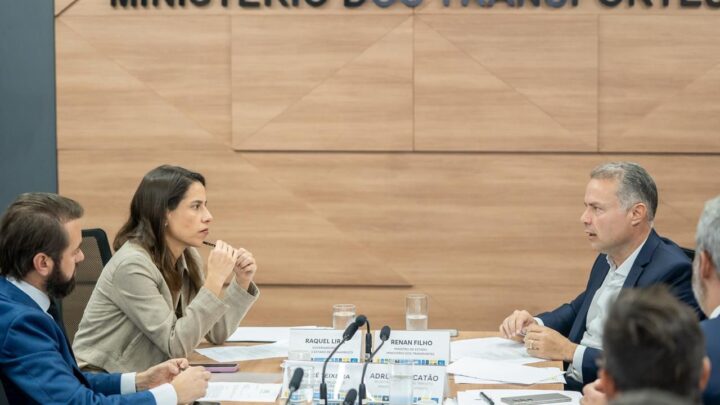 Governadora Raquel Lyra e ministro Renan Filho debatem avanços de obras viárias de Pernambuco