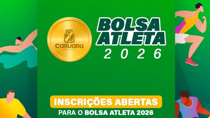 Caruaru inicia inscrições do programa Bolsa Atleta 2026