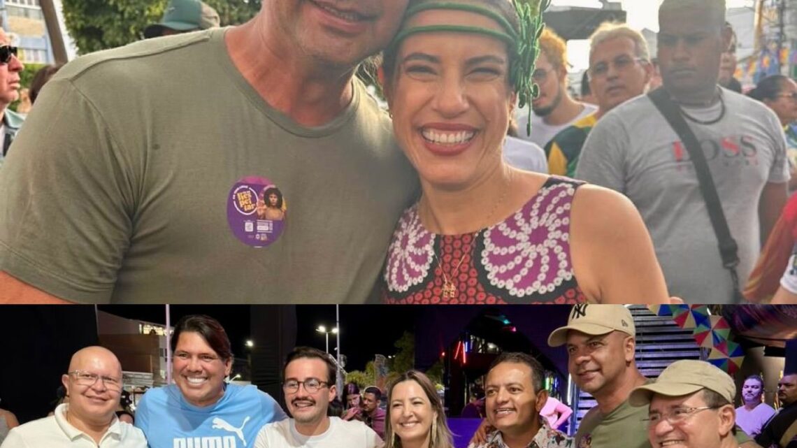 Anderson Correia prestigia carnavais de Bezerros e Pesqueira ao lado de Raquel Lyra e Lula da Fonte