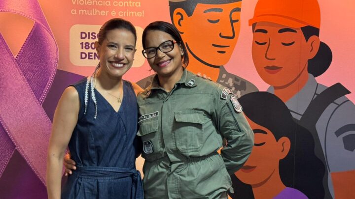 Governadora Raquel Lyra acompanha o funcionamento da primeira Sala Lilás da Polícia Militar voltada ao atendimento das ocorrências de violência contra a mulher