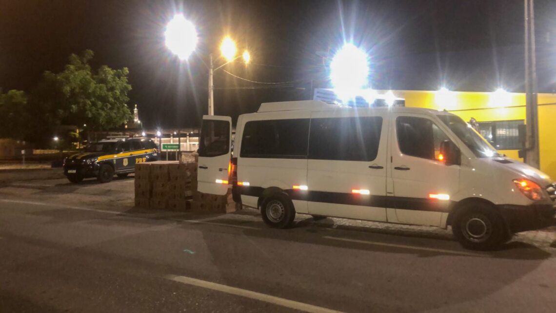 Carga de 50 mil maços de cigarro paraguaio é apreendida pela PRF