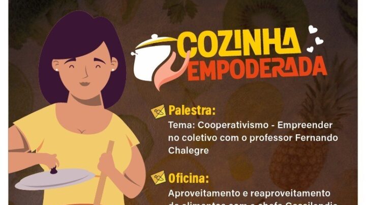 Ceaca fortalece autonomia feminina com o programa Cozinha Empoderada