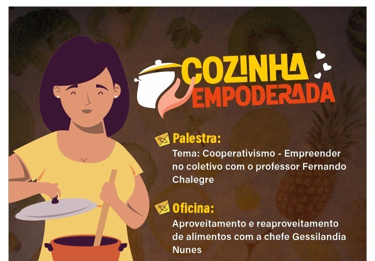 Ceaca fortalece autonomia feminina com o programa Cozinha Empoderada