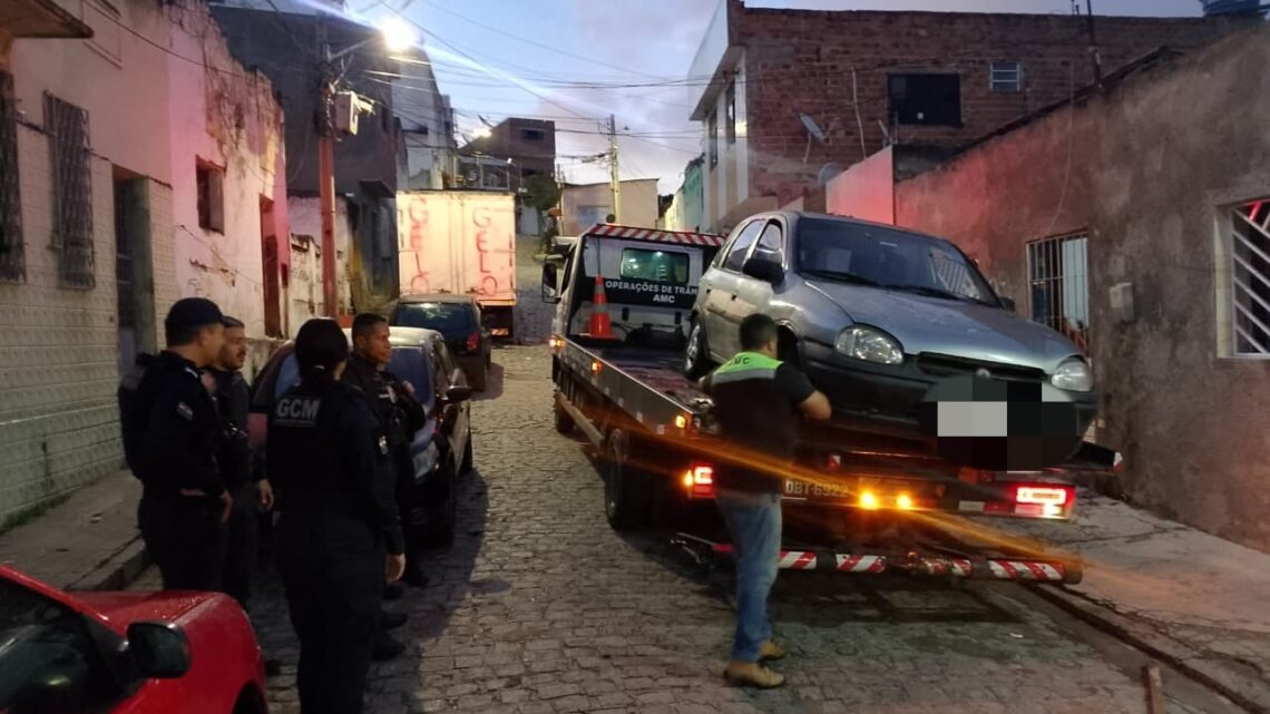 Guarda Municipal recupera veículo em Caruaru