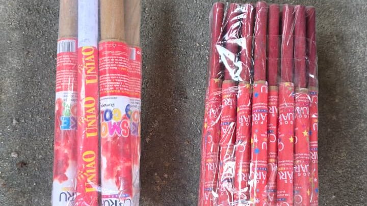 PM apreende artefatos pirotécnicos durante vistoria no Estádio dos Aflitos