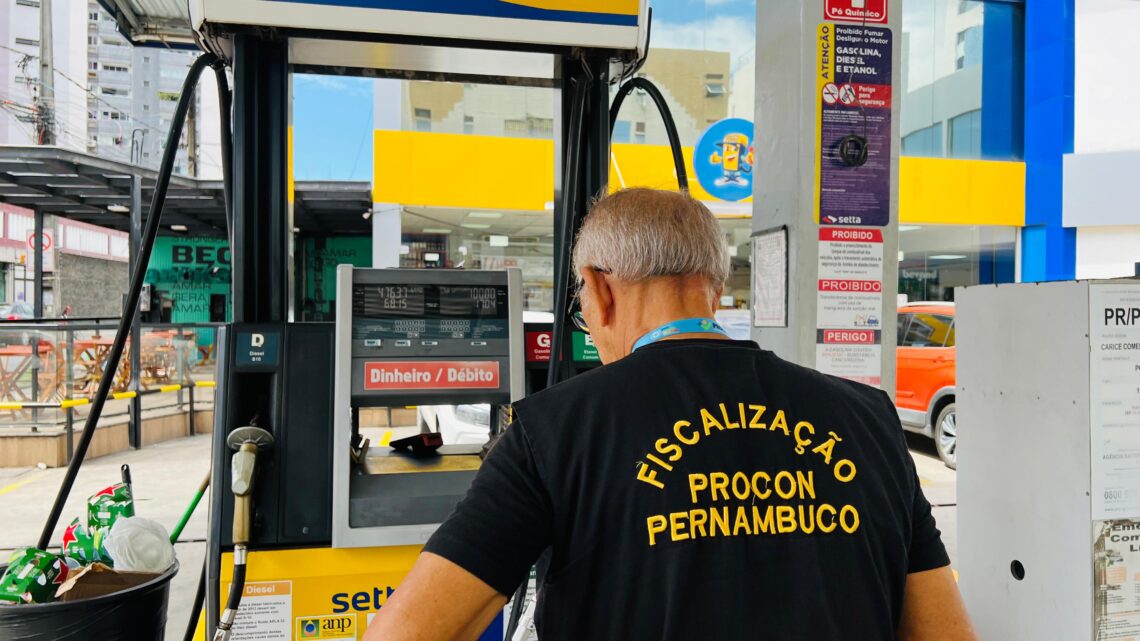 Procon-PE segue fiscalizando postos e distribuidoras após alta no preço da gasolina