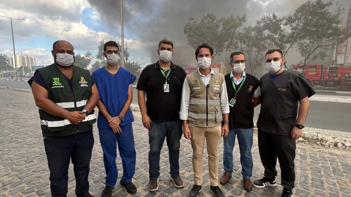 Secretário Renato Lyra atua em ocorrência de incêndio e reforça compromisso com o bem-estar animal em Caruaru