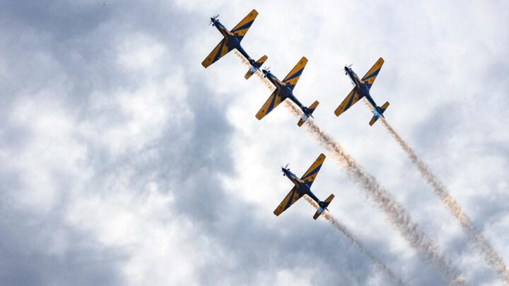 Esquadrilha da Fumaça vai se apresentar em Vitória de Santo Antão