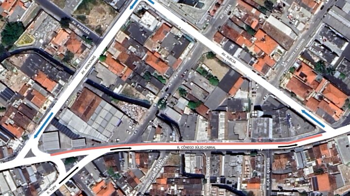 Trecho de rua será interditado parcialmente para a realização de obra de empresa privada em Caruaru