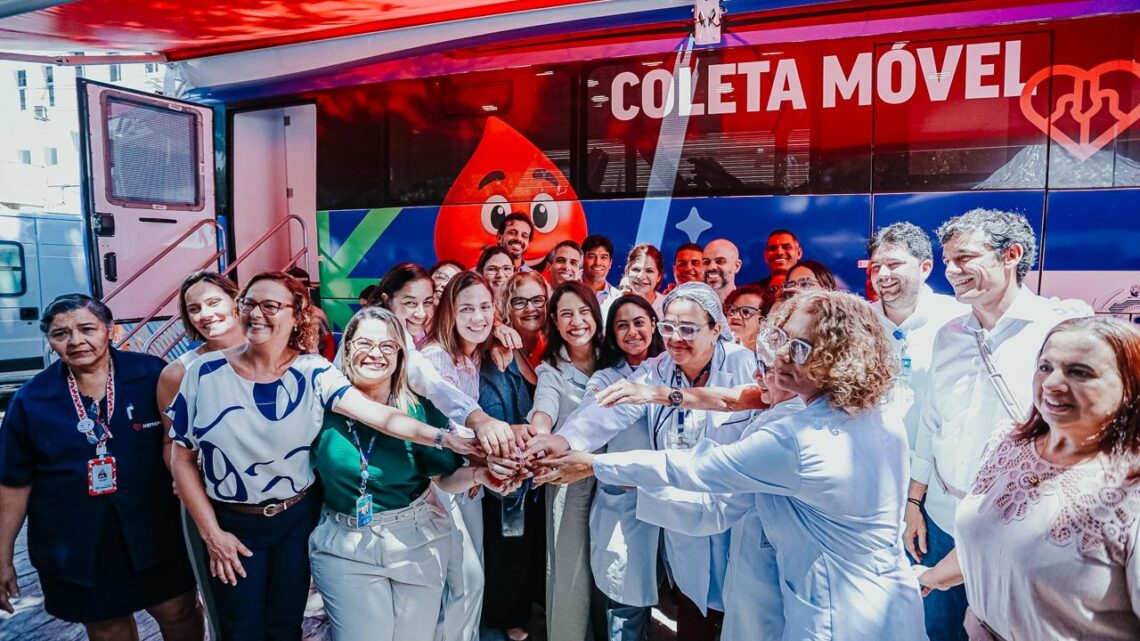 Governadora Raquel Lyra entrega UTI requalificada no Hospital Otávio de Freitas e reforça rede de saúde com unidade móvel do Hemope