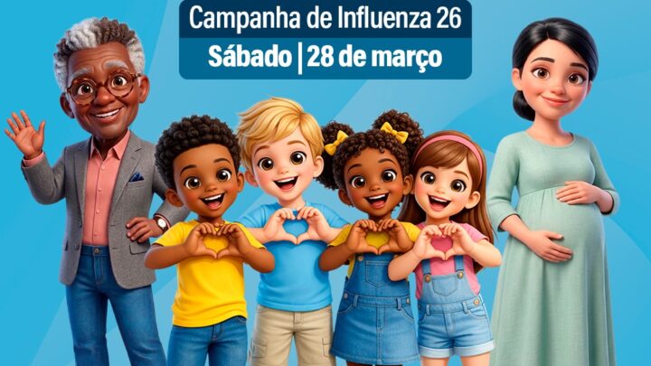Dia D da Campanha de Influenza 2026 em Caruaru acontece neste sábado (28.03)