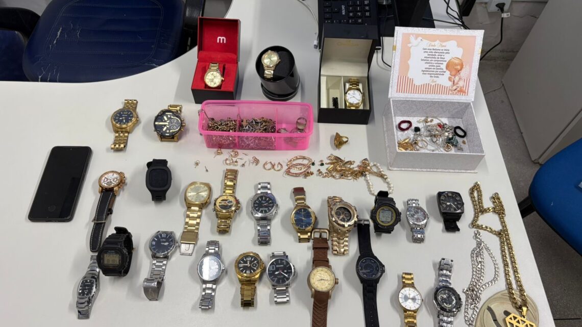 Polícia prende quadrilha especializada em roubo de joias