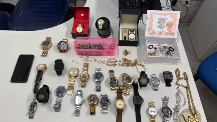 Polícia prende quadrilha especializada em roubo de joias
