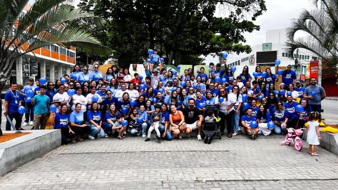 Caminhada “Estação com Autismo” reúne famílias e instituições em Caruaru neste domingo (12)