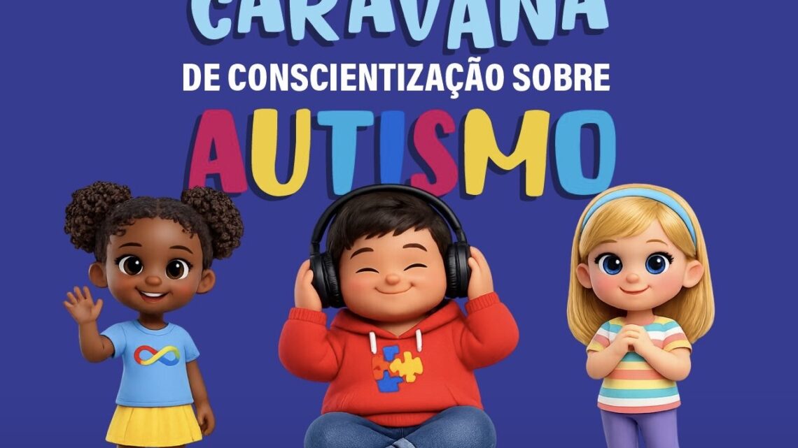 Caravana de Conscientização sobre o Autismo acontece nesta quinta (30) no AME Infantojuvenil, em Caruaru