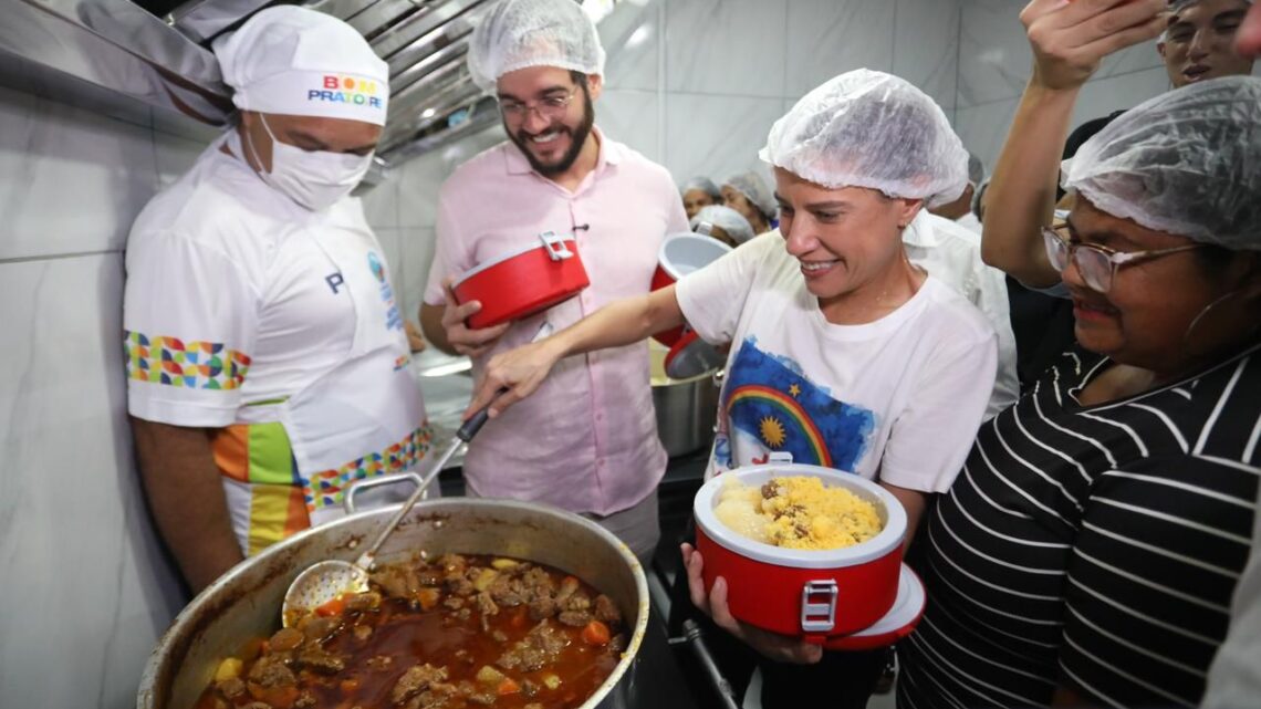 Governadora Raquel Lyra inaugura terceira Cozinha Comunitária e novo Centro de Referência da Mulher de Condado