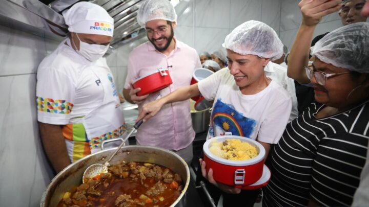 Governadora Raquel Lyra inaugura terceira Cozinha Comunitária e novo Centro de Referência da Mulher de Condado