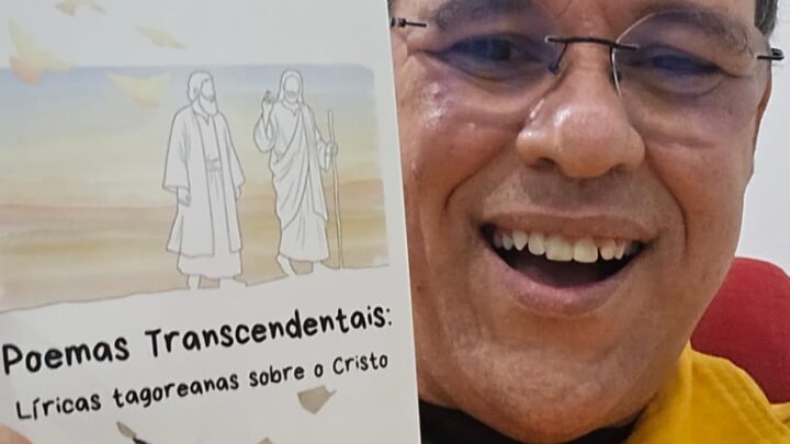 Obra concorrendo ao Jabuti que funde lírica de Tagore à figura de Cristo será lançada em Caruaru nesta sexta-feira