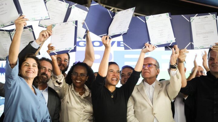 ÁGUAS DE PERNAMBUCO: governadora Raquel Lyra autoriza construção da Barragem Engenho Pereira e assina pacote de R$ 3 bilhões em obras hídricas para a RMR