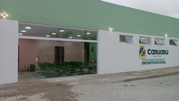 Centro de Atenção Psicossocial Infantojuvenil (CAPS i) será inaugurado em Caruaru nesta quinta-feira