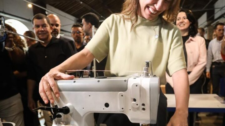 Com foco no fortalecimento da cadeia têxtil de Pernambuco, governadora Raquel Lyra entrega equipamentos para laboratórios de capacitação em dez municípios