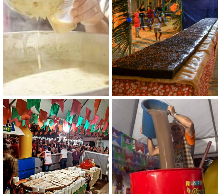 Quatro festas de comidas gigantes serão realizadas nesta sexta-feira no São João de Caruaru; Confira