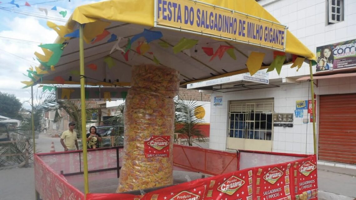 Festa do Salgadinho de Milho Gigante em Caruaru, neste domingo (24)
