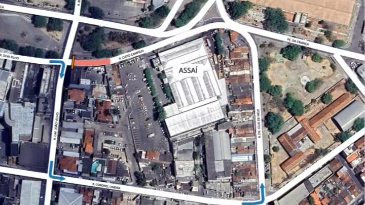 Trecho na rua Cleto Campelo, no centro de Caruaru, será interditado neste sábado
