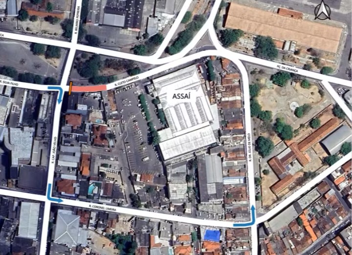 Trecho na rua Cleto Campelo, no centro de Caruaru, será interditado neste sábado