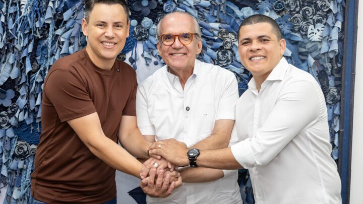 Prefeito Sérgio Colin recebe senador Fernando Dueire em Toritama e garante R$ 1 milhão para construção do novo Hospital Municipal