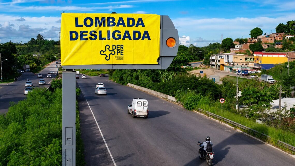 DER-PE desativa lombada eletrônica temporariamente na BR-232 durante o período de São João