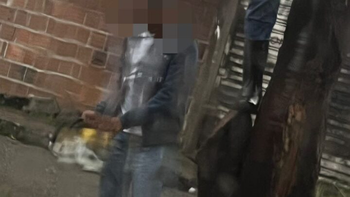 Guarda Municipal de Caruaru conduz suspeito por corte irregular de árvores em área urbana